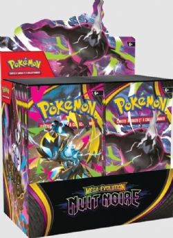 CARTES DE POKÉMON - POKEMON ME05 PITCH BLACK BOOSTER ASST (FR)